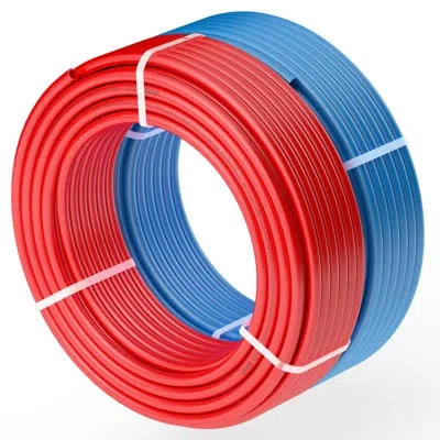 Vevor Pex-a Tubing/pipe For Potable Water With Cutter In Bleu;blue;red;rouge
