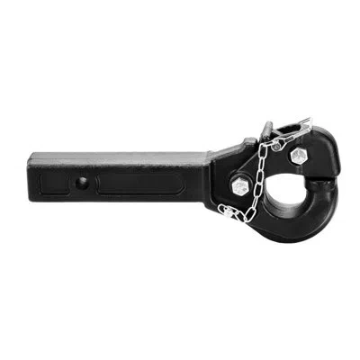 Vevor Pintle Hitch 2 Inches Receiver Hook For 2.5 To 3 Inches Lunette Ring 20000 Lbs