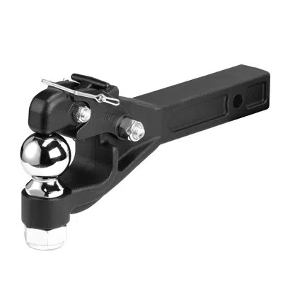 Vevor Pintle Hitch 2-inch Receiver Hook For 2.5 To 3 Inches Lunette Ring 20000 Lbs