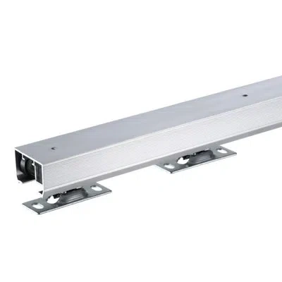 Vevor Pocket Door Track Kit Heavy Duty Pocket Door Hardware Track Set 3 Wheels