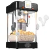 Vevor Popcorn Popper Machine Tabletop Popcorn Maker 300w 2.5 oz Black - Black