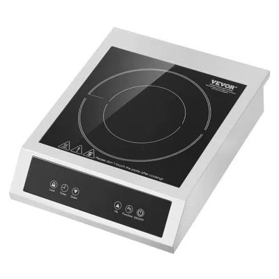 Vevor Portable Commercial Induction Cooktop 3500w Countertop Burner 11 Temp Levels