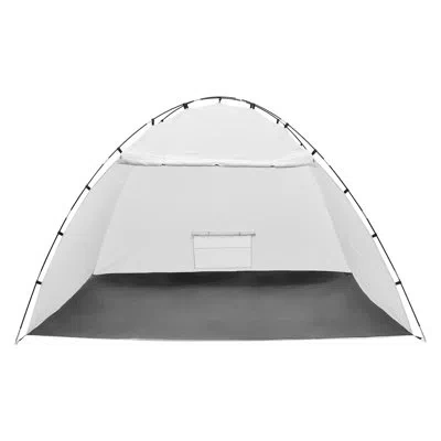 Vevor Portable Paint Booth Tent, 115.35 X 90.55 X 74 Inch Painting Tent Station, Spray Shelter With Built- In White