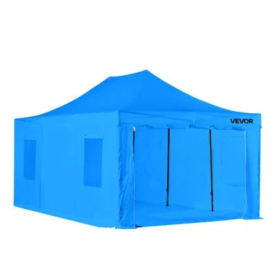 Vevor Portable Paint Booth Tent, 231.1 X 156.7 Inch Portable Garage Spray Tent, Waterproof Spray Booth Wit In Blue