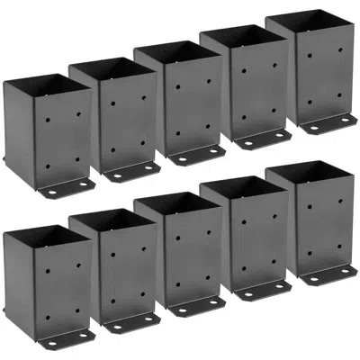 Vevor Post Base Anchor Kit In Black
