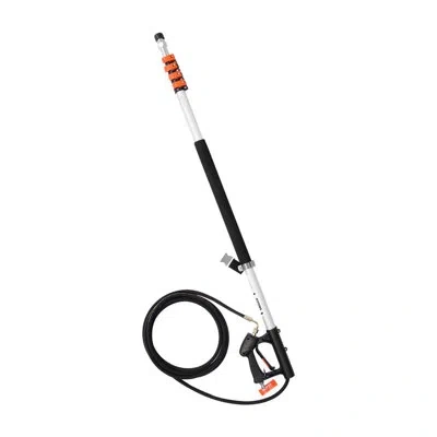 Vevor Pressure Washer Telescoping Wand 21 Ft Brush Head Included Telescopic Spray Wand