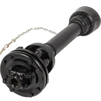 Vevor Pto Shaft, 1-3/8” 6 Spline Tractor And Implement Ends Pto Driveline Shaft, Series 4 Tractor Pto Shaf In Black
