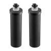 Vevor Purification Water Filter Replacement For Gravity Filter System 2 Pack In Matte Black