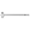 Vevor Push Bar Panic Exit Device, 28" Premium Metal Commercial Panic Bar For Exit Doors, Emergency Exit Do In Silver
