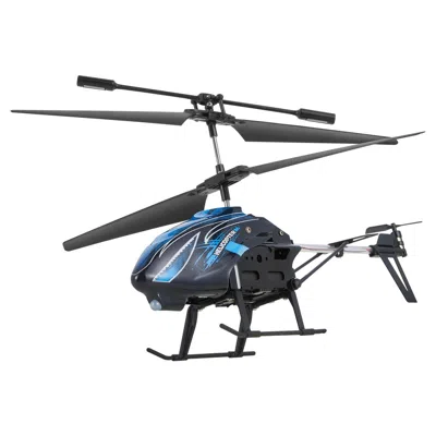 Vevor Rc Helicopter 3.5 Channel Remote Control Plane Mini Aircraft Toy Kids Present In Black