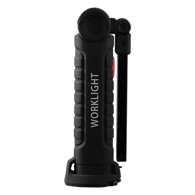 Vevor Rechargeable Led Work Light 1200mah Magnetic Flashlight With Magnetic Base In Black