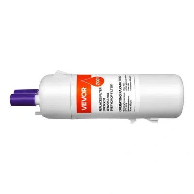 Vevor Refrigerator Water Filter Replacement Edr1rxd1 Remove 70+ Contaminants White