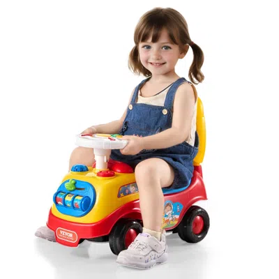 Vevor Ride On Push Car For Toddlers, Ages 1-3, Ride Racer, Sit To Stand Toddler Ride On Toy, Classic Kids 