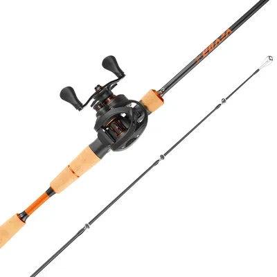 Vevor Rod And Fishing Reel Combo, Im7 Carbon Fiber Baitcasting Rod And Reel Combo, Bass Fishing Pole With  In Black;orange