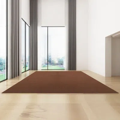 Vevor Runner Area Rug With Non-slip Backing In Brown