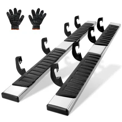 Vevor Running Boards, 6" Step Bars Compatible With 2007-2018
