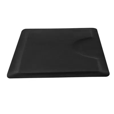 Vevor Salon Mat For Hair Stylist Rectangle Salon Chair Mat 7/8" Thick In Black