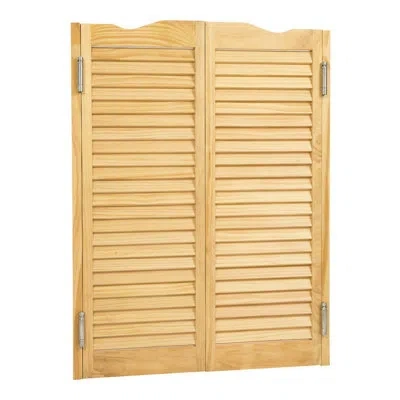 Vevor Saloon Swinging Doors 42" Arched Top Pine Wood With Hinges Log