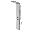 Vevor Shower Panel Tower System Stainless Steel Column Rainfall Waterfall Head 5 Modes In Silver