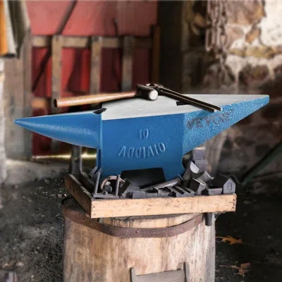 Vevor Single Horn Anvil 22lbs Steel Anvil Blacksmith For Sale Forge Steel In Satin Black