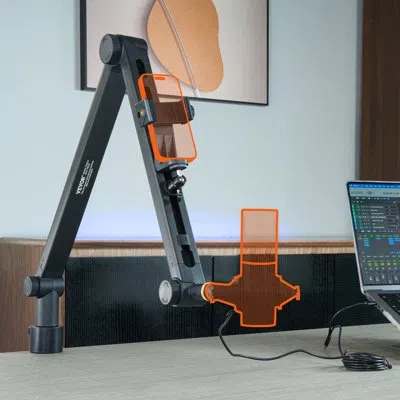 Vevor Single Screen Desktop Mount In Black