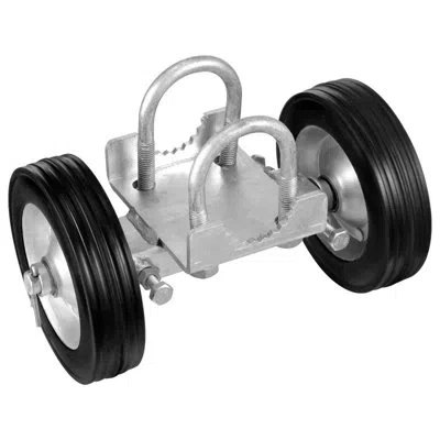 Vevor Sliding Gate Kit 6” Adjustable Heavy Duty Rolling Hardware 600 Lbs Load In Silver