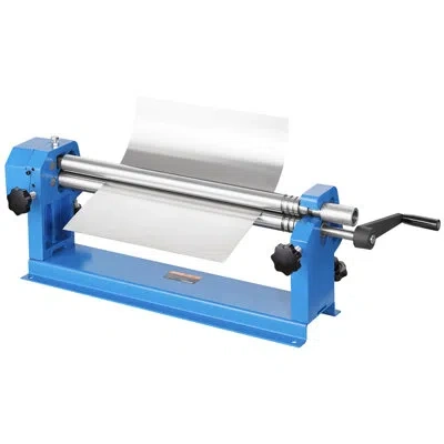 Vevor Slip Roll Machine, Forming Width In 16 Gauge Capacity, Sheet Metal Slip Roller In Blue