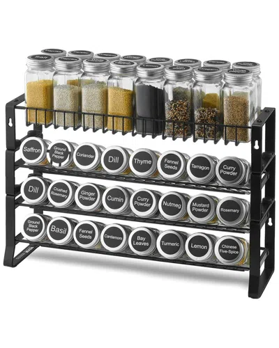 Vevor Spice Rack Organizer For Cabinet In Black