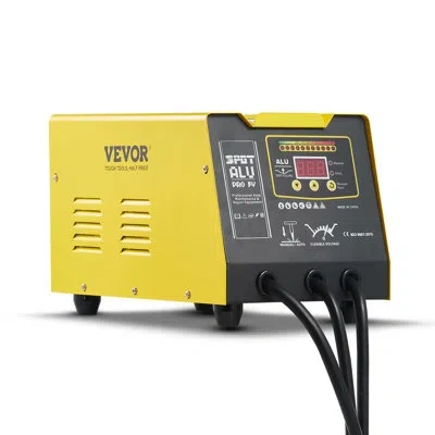 Vevor Spot Welder Dent Puller 300w Stud Welder Dent Repair For Aluminum Car Body In Gray；yellow