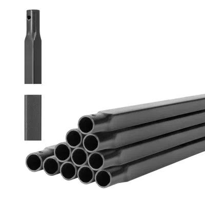 Vevor Staircase Balusters 11 Pack, 44 Inch Durable Carbon Steel Stair Balusters, 0.5 Inch Indoor Square Me In Black