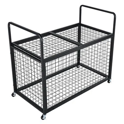 Vevor Steel Freestanding Multi-use Sports Rack In Black