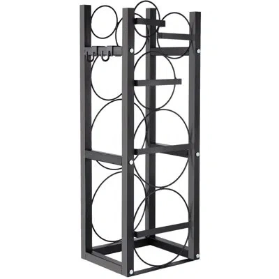 Vevor Steel Storage Rack In Matte Black;black