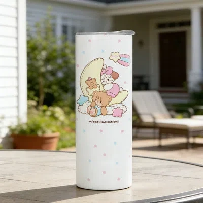 Vevor Sublimation Tumblers, 20 oz Skinny Straight Tumblers Bulk, Stainless Steel Sublimation Cups With Lid In Multi