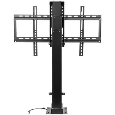 Vevor Swivel Motorized Tv Lift, Motorized Tv Mount Fit For 32-70 Inch Tv, With Remote Control In Black