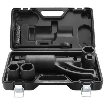 Vevor Torque Multiplier, Heavy Duty Torque Multiplier Wrench Set, 1 Inch Drive Lug Nut Wrench In Black