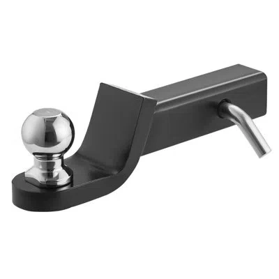 Vevor Trailer Hitch 2" Receiver 2" Drop Trailer Hitch Ball Mount 7500 Lbs Black