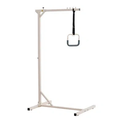Vevor Trapeze Bar For Bed Mobility 250 Lbs Capacity Free Standing Trapeze Bar In Natural