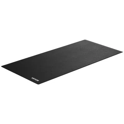 Vevor Treadmill Mat For Carpet Floor 0.16" Thick 24"x51" Exercise Equipment Mat In Black