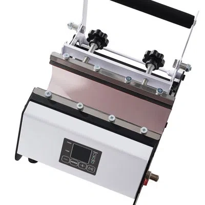 Vevor Tumbler Heat Press Machine, 30 oz And 40 oz Mug Press, Fast And Even Heating, With Tape, Gloves, Eas In Silver