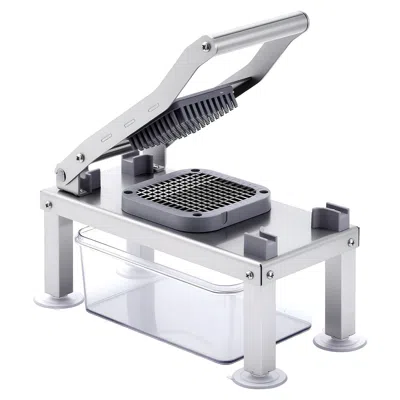 Vevor Vegetable Chopper Mandoline Slicer All-in-1 Food Veggie Cutter 9 Blades - Silver