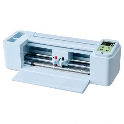 Vevor Vinyl Cutting Machine, Touchscreen-controlled Vinyl Cutter, 5000+ Built-in Design Resources, Compati In Blue