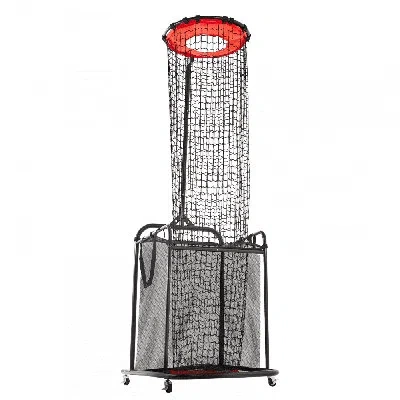 Vevor Volleyball Setter Training Equipment Trainer Net Angle And Height Adjustable In Black;red