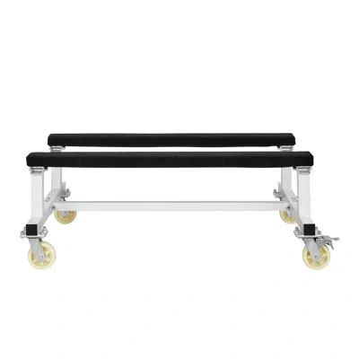 Vevor Watercraft Pwc Dolly, 1800 Lbs Load Capacity, Fixed Bunk With 4 Casters & 2 Brakes, Jet Ski Stand Pw In Black
