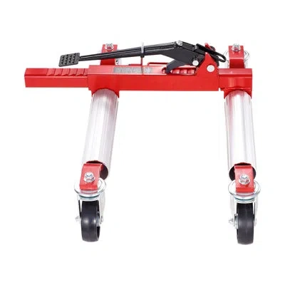 Vevor Wheel Dolly Heavy Duty Vehicle Positioning Tire Car Lifter 1500lbs 2 Pack In Red