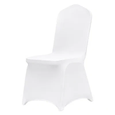 Vevor White Chair Covers (set Of 12)