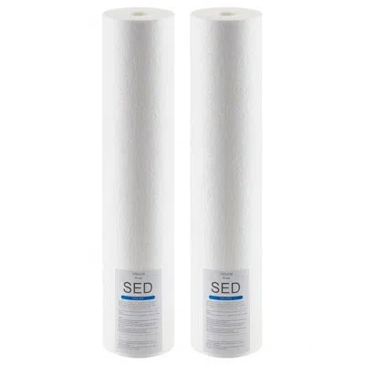 Vevor Whole House Water Filter Replacement Cartridge 4.5" X 20" Sediment Filter In Natural