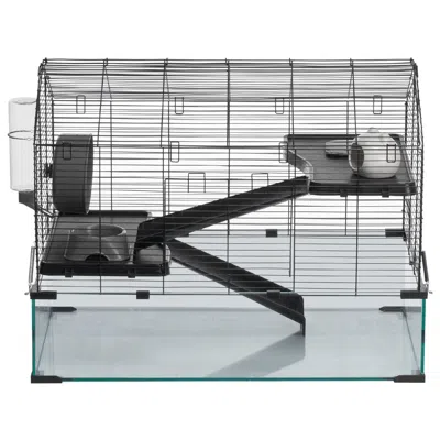 Vevor Wire Hamster Cage Habitat 29.5in Pet Rodent Gerbil Mice Small Animal House In Multi