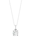 Veynou 14kt White Gold Ella Diamond Necklace In Silver
