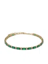 Veynou 14kt Beyond Eden Gelbgoldarmband Mit Smaragd In Gold