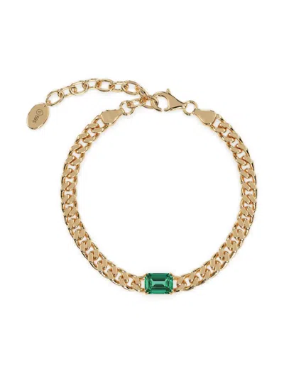Veynou 14kt Yellow Gold Eden Oasis Emerald Bracelet